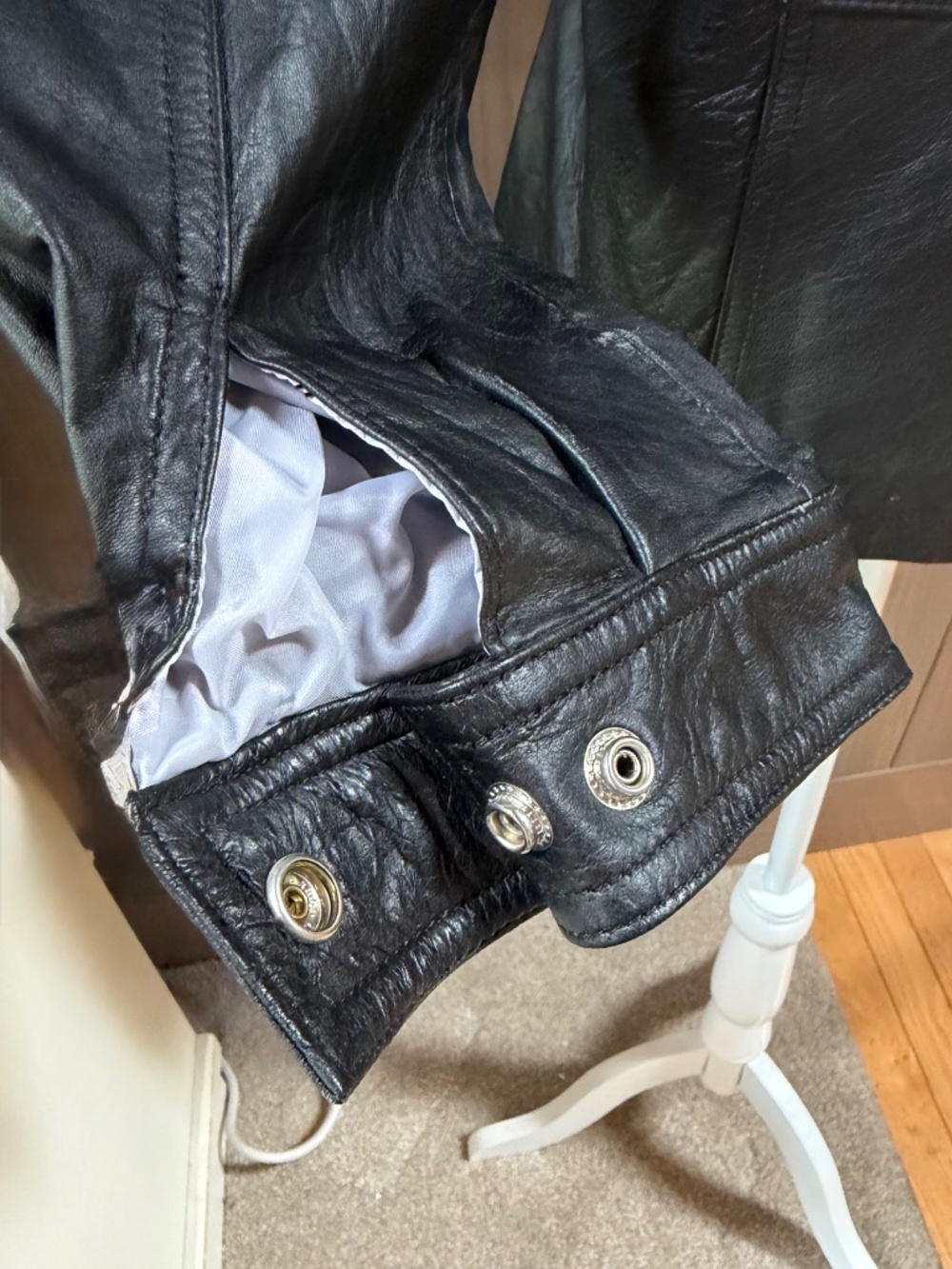 WILSONS VINTAGE MAXIMA Leather Jacket 90’s XL - Picture 7 of 13